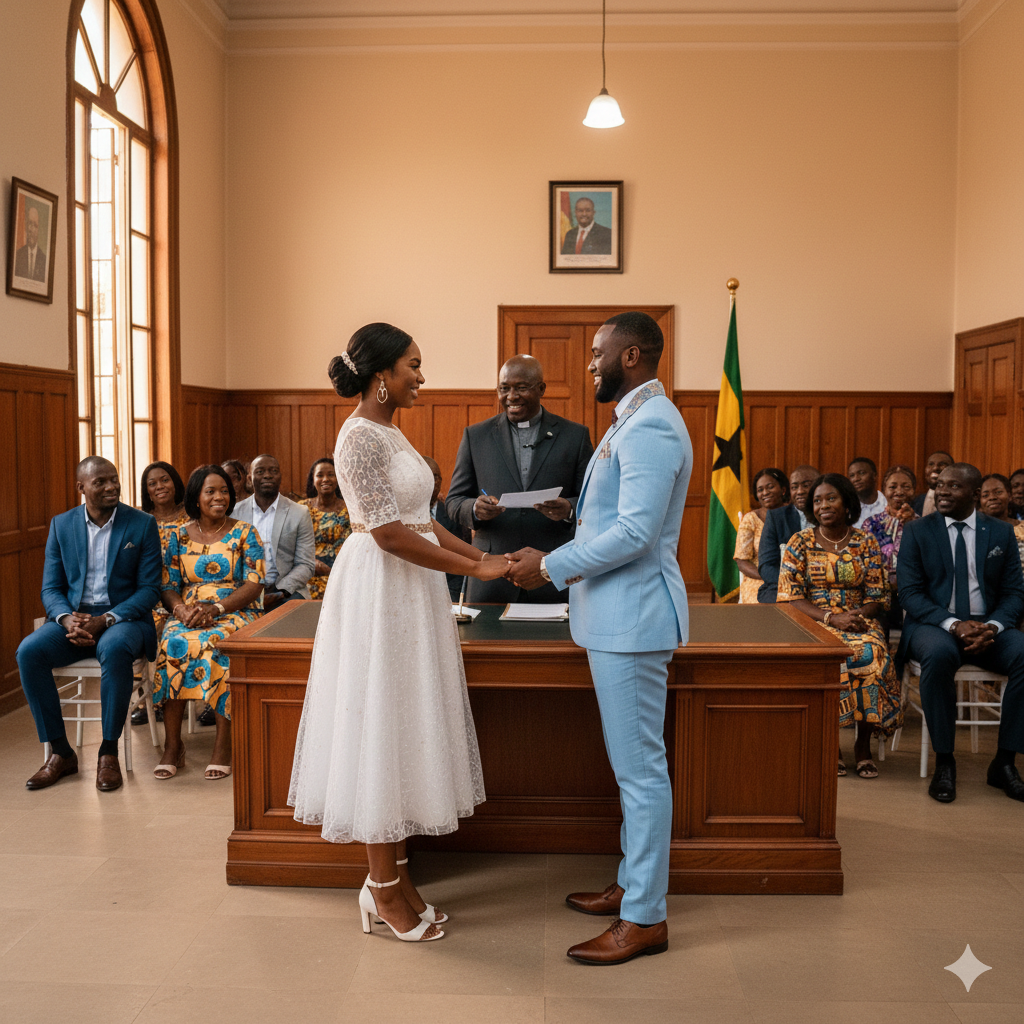 Civil Wedding In Ghana