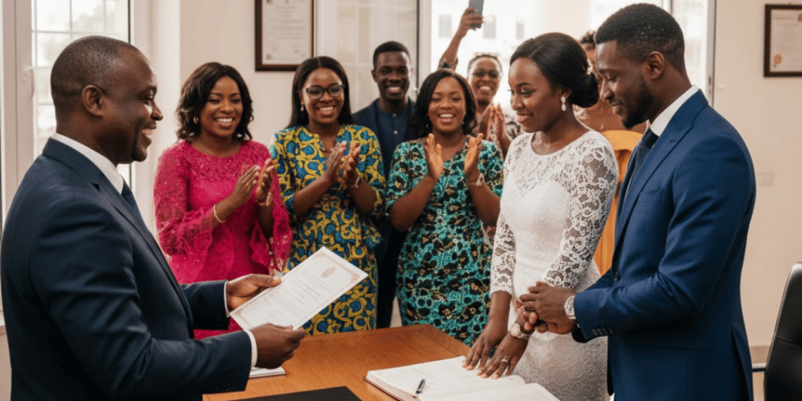 Court wedding in ghana 2026