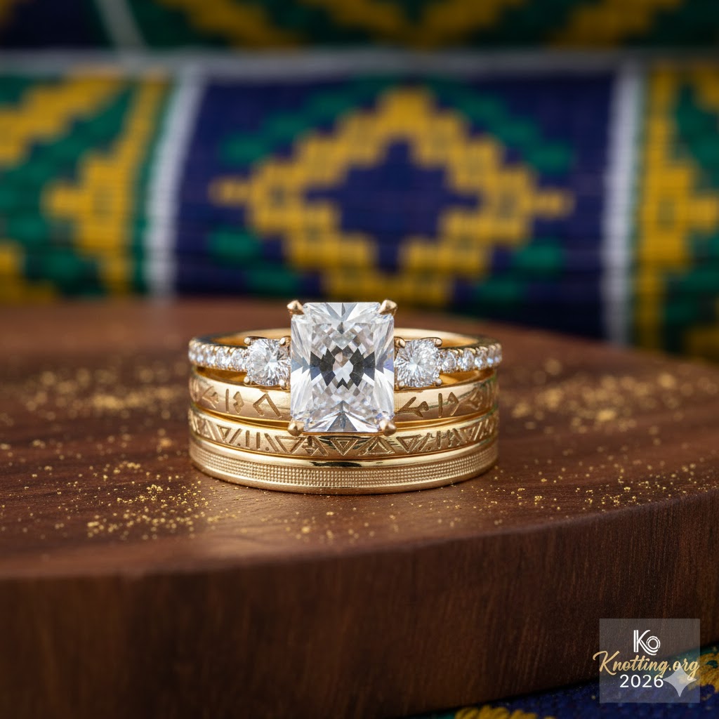 Featured image for 18k gold wedding ring sets prices in Ghana
