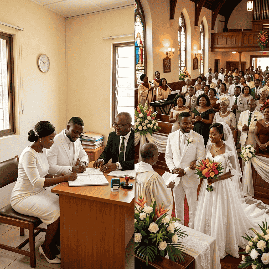 Court Wedding vs Church Wedding in Ghana